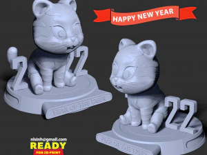 tiger 2022 3D Print Model
