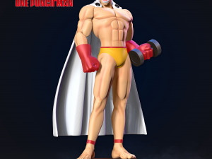 Saitama - one-punch 3D Print Model