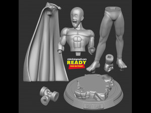Saitama - one-punch 3D Print Model
