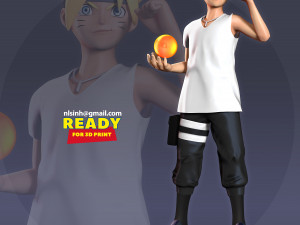 boruto Modello di stampa 3D