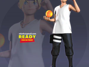 boruto 3D Print Model