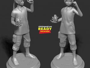 boruto 3D Print Model