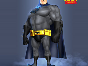 fat batman 3D Print Model