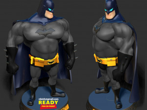 fat batman Modelo de impresión 3D