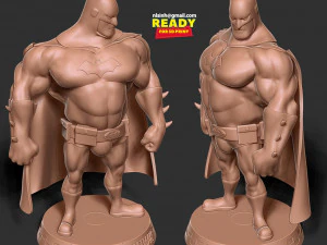fat batman 3D Print Model