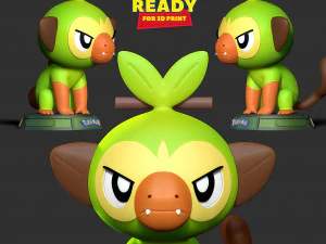 Grookey - Pokemon Fanart 3D Print Model