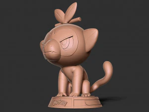 Grookey - Pokemon Fanart 3D Print Model