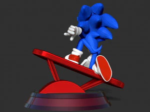 Sonic the Hedgehog 2 3D Print Model