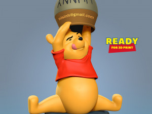 Winnie - the - Pooh 3D Print Model