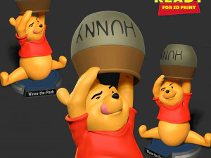 Winnie - the - Pooh 3D Print Model