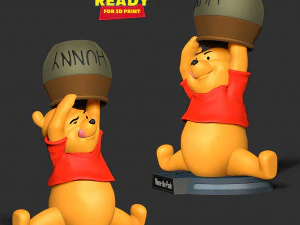 Winnie - the - Pooh 3D Print Model