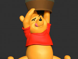 Winnie - the - Pooh 3D Print Model