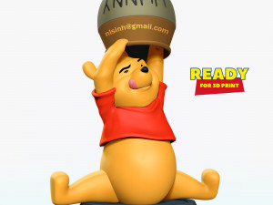 Winnie - the - Pooh Modèles 3D en vedette