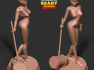 Classic Harley Quinn 3D-printmodel