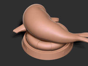 Water Seal 3D Print Model
