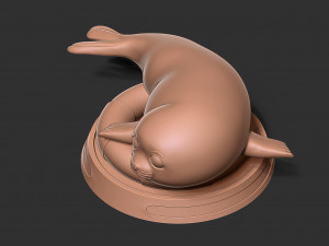 Water Seal 3D Print Model