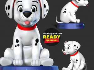Rolly - 101 dalmatians 3D Print Model