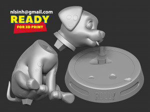 Rolly - 101 dalmatians Modèles 3D en vedette