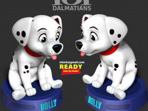 Rolly - 101 dalmatians Modèles 3D en vedette