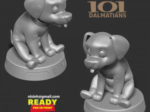 Rolly - 101 dalmatians 3D Print Model