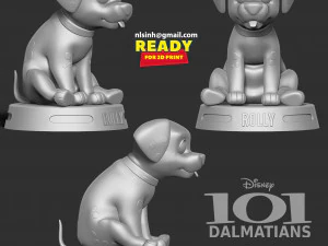 Rolly - 101 dalmatians 3D Print Model