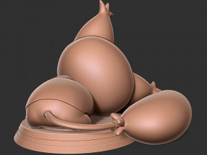 Skitty - Pokemon Fanart 3D Print Model