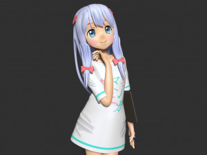 Sagiri Izumi 3D Принт Модель