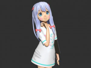Sagiri Izumi 3D Print Model