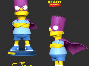The Bartman 3D Print Model