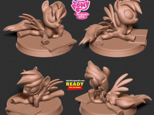 Rainbow Dash 3D-Druckmodell