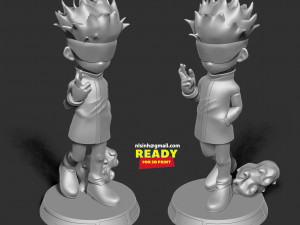 Satoru Gojo 3D-Druckmodell