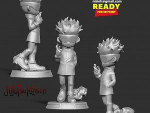Satoru Gojo 3D-Druckmodell