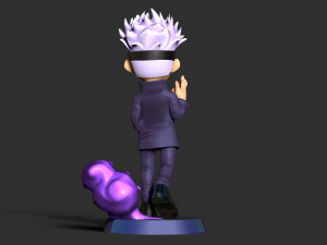 Satoru Gojo 3D-Druckmodell