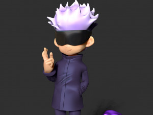 Satoru Gojo 3D-Druckmodell