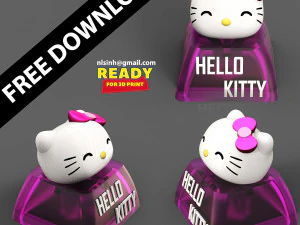 Some free keycaps 3D Print Model