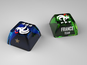 Some free keycaps Modèles 3D en vedette