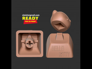 Some free keycaps Modèles 3D en vedette