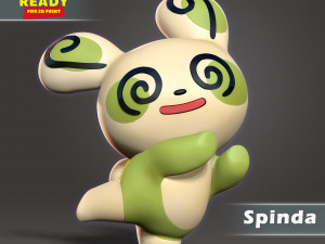 Spinda - Pokemon Fanart 3D Print Model