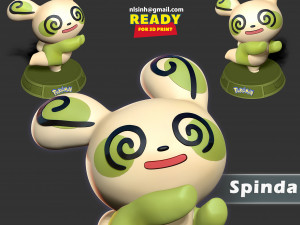 Spinda - Pokemon Fanart 3D Print Model