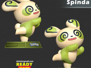 Spinda - Pokemon Fanart 3D Print Model