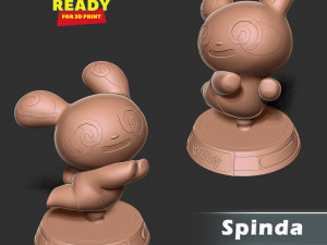 Spinda - Pokemon Fanart 3D Print Model