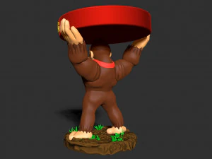 Ashtray Donkey Kong 3D Print Model