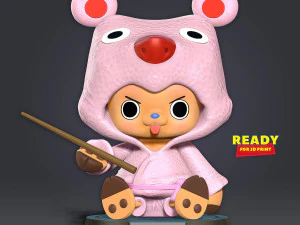 トニートニー・チョッパー 3Dプリントモデル