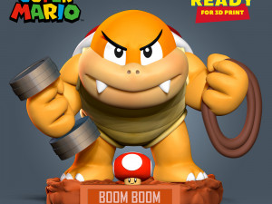 Boom Boom - Super Mario Fanart 3D Print Model