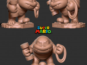 Boom Boom - Super Mario Fanart 3D Print Model