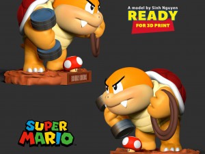 Boom Boom - Super Mario Fanart 3D Print Model