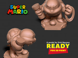 Boom Boom - Super Mario Fanart 3D Print Model