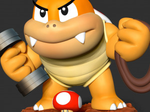 Boom Boom - Super Mario Fanart 3D Print Model