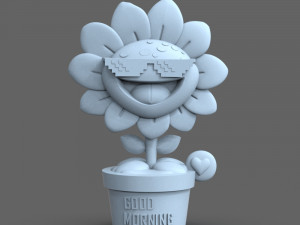 Sunflowers 3D Print Model