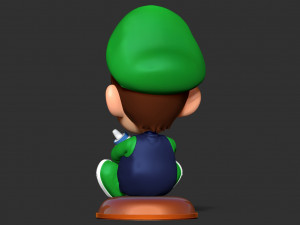 Baby Luigi 3D-printmodel